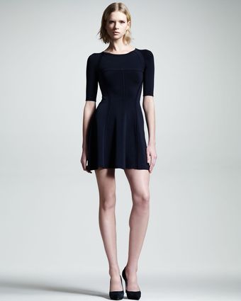 A.L.C. Shelby Seamed Raglan Dress - Lyst