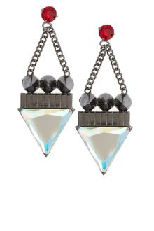 ASOS Collection Triangle Spike Earrings - Lyst