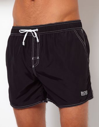 Boss Black Lobster Swim Short - Lyst