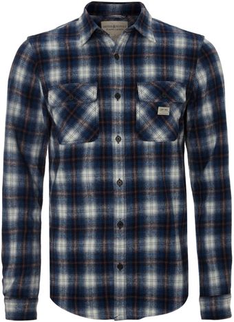 Denim And Supply Ralph Lauren Logo Front Overshirt - Lyst