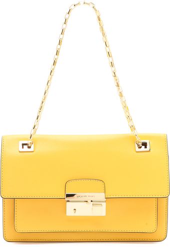 Michael Kors Collection Gia Flap Shoulder Bag - Lyst