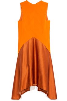 Narciso Rodriguez Dutchess Satin Dress - Lyst