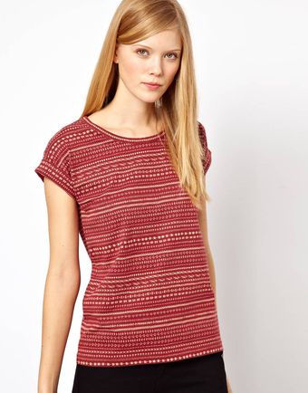 NW3 By Hobbs Nw3 Stitch Print Tee - Lyst