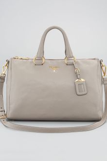 Prada Vitello Daino Eastwest Tote Bag - Lyst