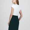 Theory New Recovery Twotone Dress in Black (julep.f25) - Lyst