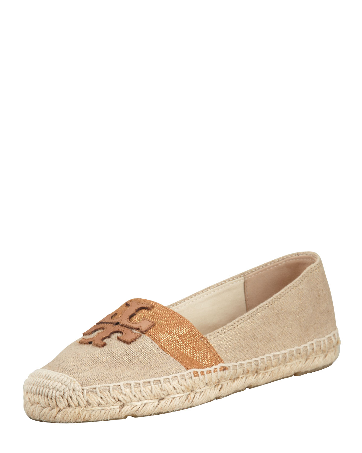 tory burch beige flats