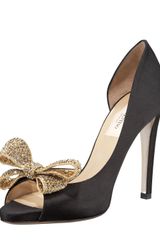 Valentino Jewelrybow Couture Dorsay