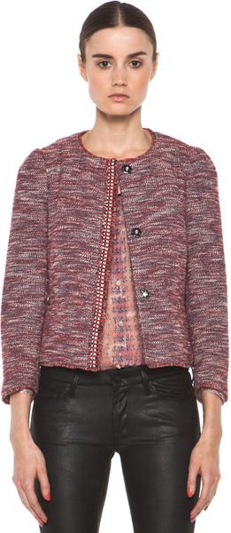RED Valentino Tweed Jacket  - Lyst