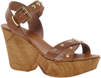 Carvela Gigi Studded Wedges - Lyst
