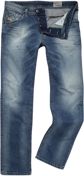 Diesel Darron 811e Tapered Fit Jeans - Lyst