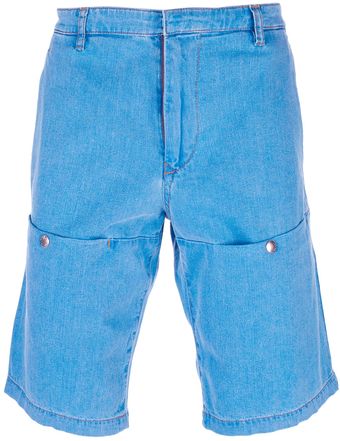Kenzo Button Pocket Shorts - Lyst