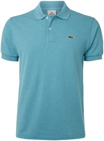 Lacoste Classic Marl Polo Shirt - Lyst