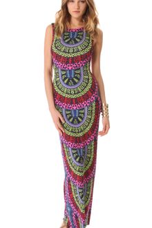 Mara Hoffman Slit Back Column Dress - Lyst