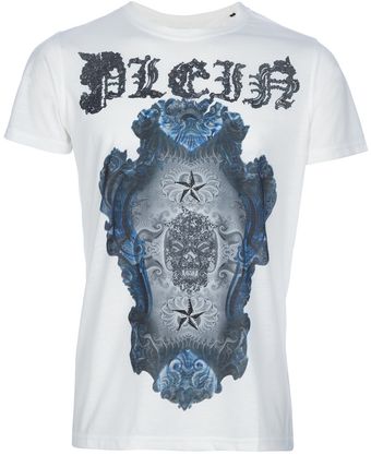 Philipp Plein Printed Tshirt - Lyst
