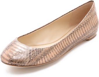 Vera Wang Lara Ballet Flats - Lyst