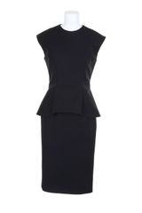 Dior Pencil Dress with Peplum Waist Flap