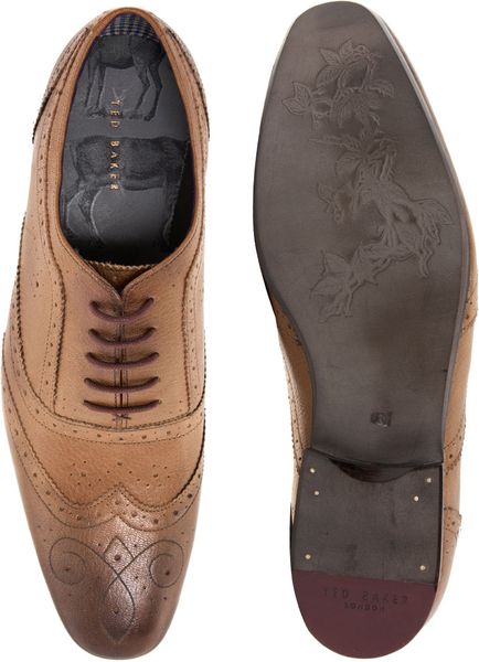 ted baker brown brogues
