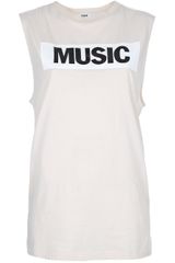 Acne Zone Music Ctn Tank