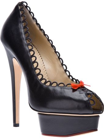 Charlotte Olympia Daphne Pump - Lyst