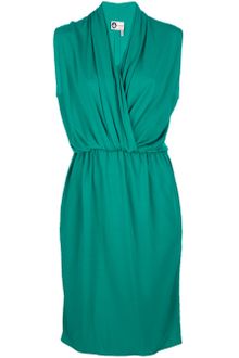 Lanvin Draped Dress - Lyst