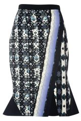 Peter Pilotto Geometric Skirt