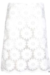 Simone Rocha Flower Skirt