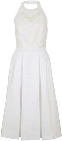 Temperley London Sacha Chevron Lace Dress - Lyst