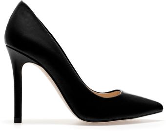 Zara Leather Court Shoe - Lyst