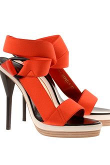 3.1 Phillip Lim Kiara Elasticated Crisscross Sandals - Lyst