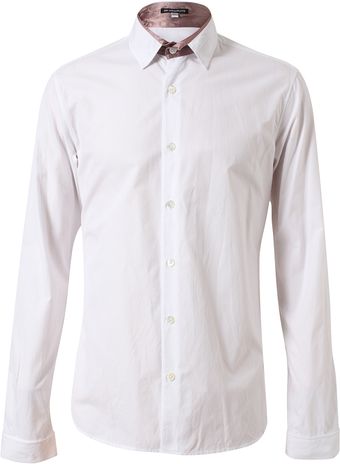 Ann Demeulemeester Textured Cotton Shirt - Lyst