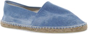 Asos Asos Espadrilles in Washed Denim - Lyst