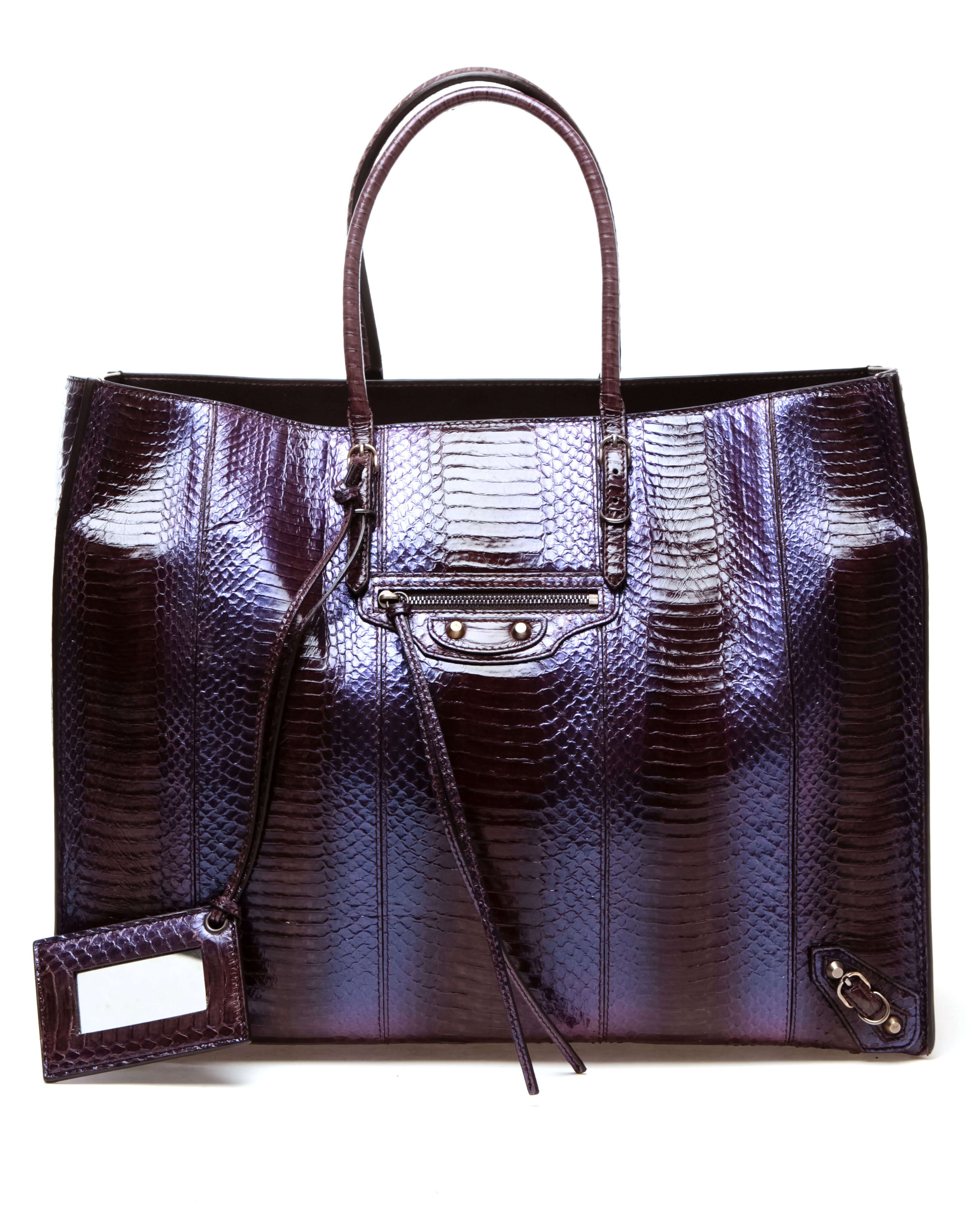balenciaga python bag