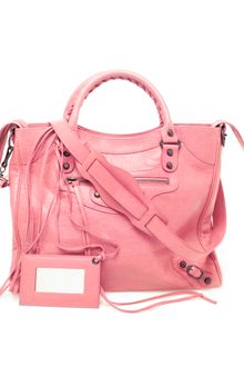 Balenciaga Velo Classic Leather Handbag - Lyst