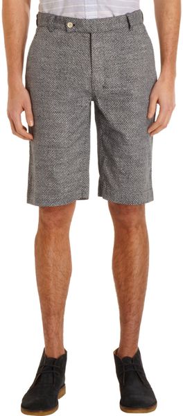 Brooklyn Tailors Olive Dot Shorts - Lyst