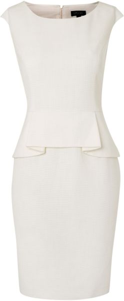 Episode Peplum Detail Dress - Lyst