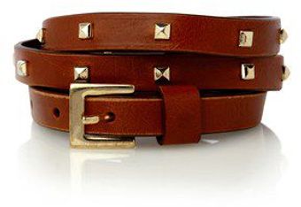 French Connection Beppe Leather Belt - Lyst