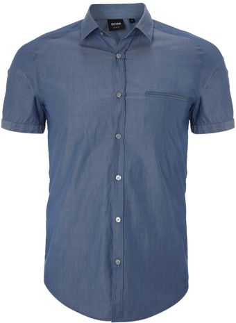 Hugo Boss Short Sleeve Shirt - Lyst