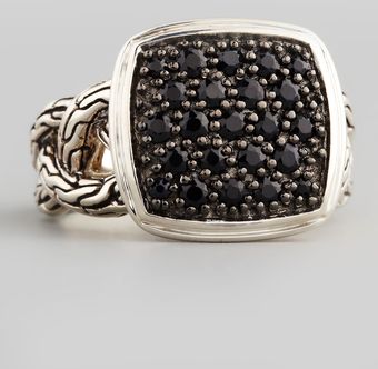 John Hardy Classic Chain Small Cushion Woven Ring - Lyst