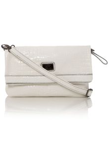 Kenneth Cole Reaction Mercer Street Croc Crossbody Bag - Lyst
