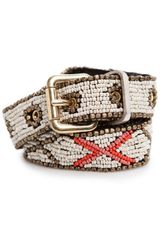 Mango Touch Beaded Cotton Belt