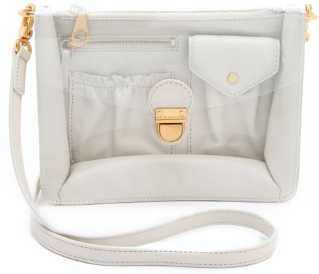 marc jacobs white cross body