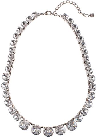 Martine Wester Single Row Crystal Collar Necklace - Lyst