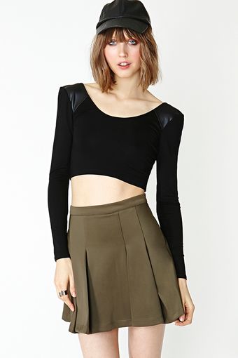 Nasty Gal Hard Knock Crop Top - Lyst
