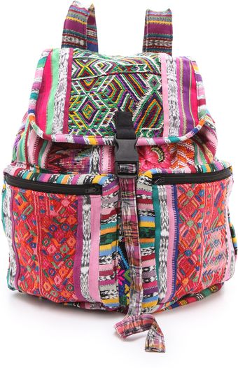 Stela 9 Santiago Patchwork Backpack - Lyst