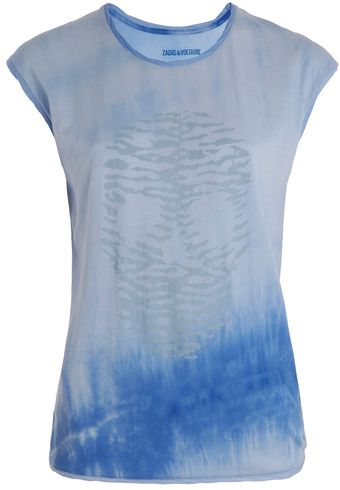 Zadig & Voltaire Top Jamy Td Mc - Lyst