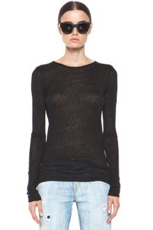 Acne Bonny Top in Black - Lyst