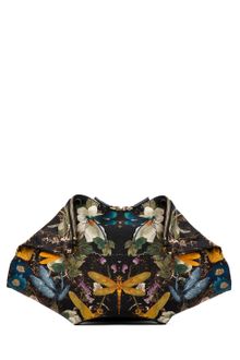 Alexander McQueen Dragonfly Flower De Manta Clutch  - Lyst
