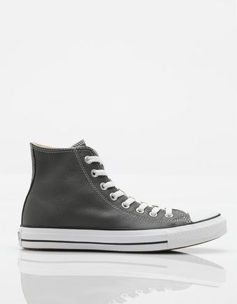 Converse Leather Hi-Top Sneakers - Lyst