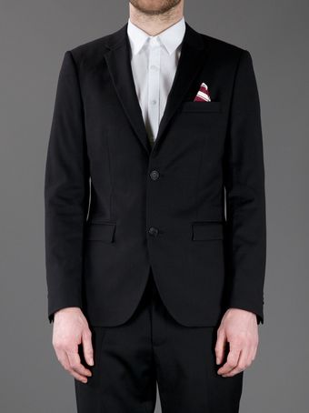 Ermenegildo Zegna Striped Pocket Square - Lyst