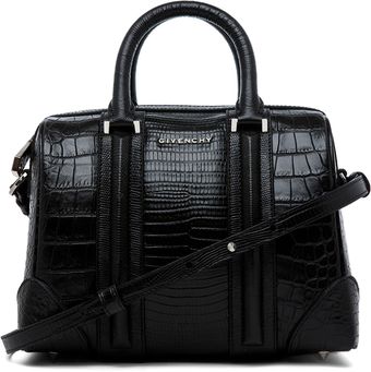 Givenchy Mini Stamped Tejus and Crocodile Tote - Lyst